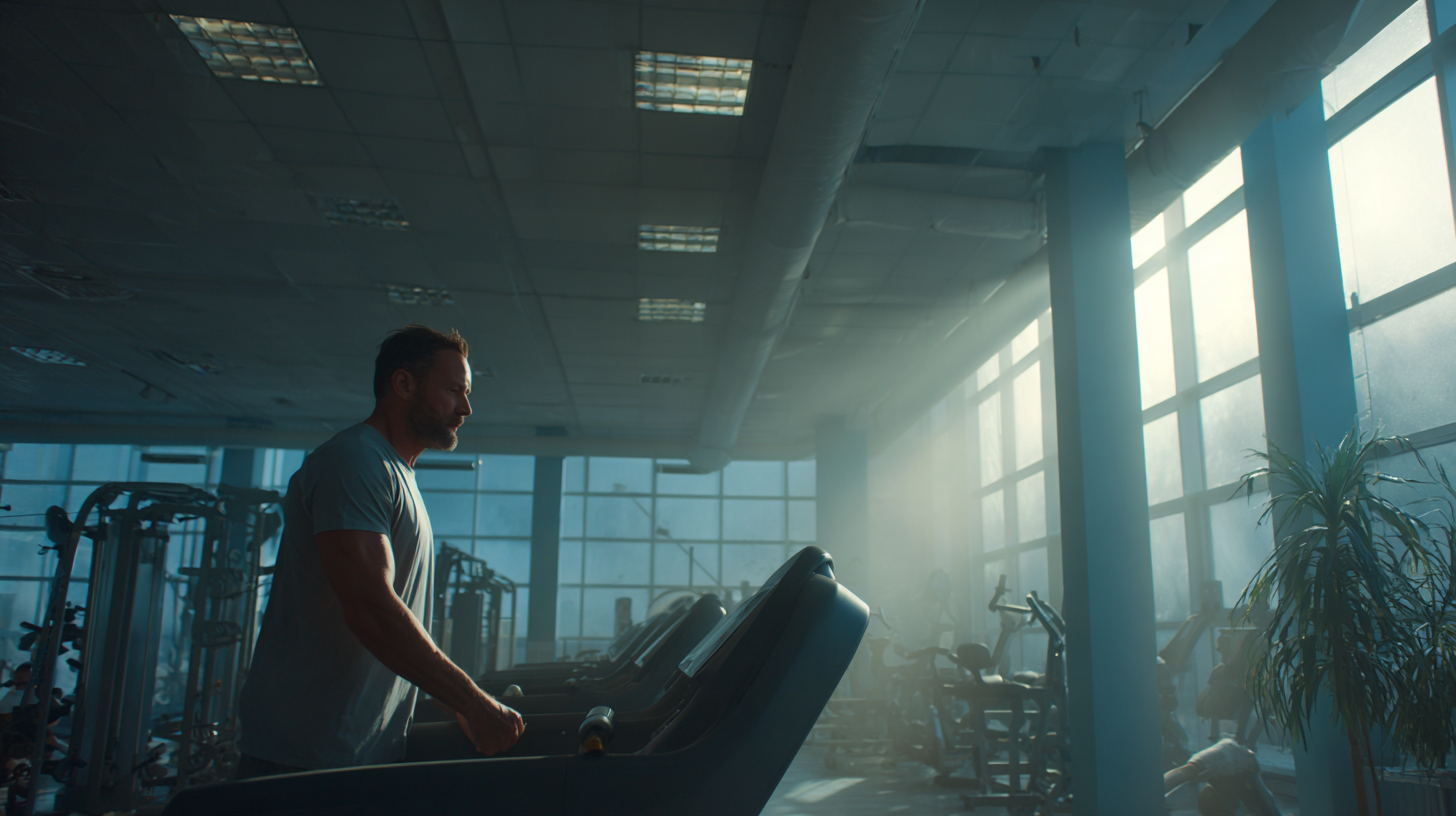 Тренування у залі з сучасним обладнанням